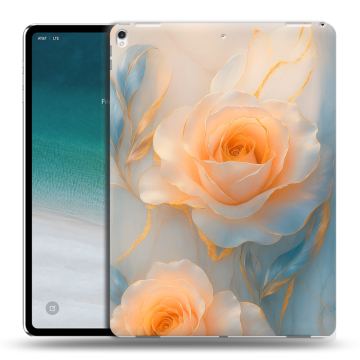 Силиконовый чехол на планшета IPad Pro 12.9 (2018) с принтом Женский