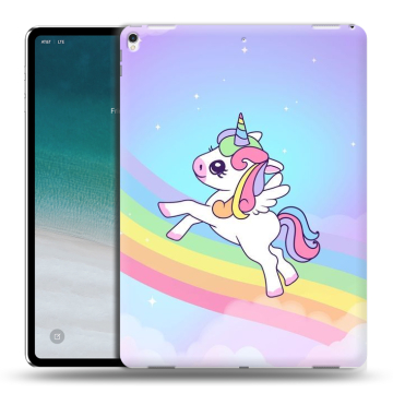 Силиконовый чехол на планшета IPad Pro 12.9 (2018) с принтом Единорог Силиконовый чехол на планшета IPad Pro 12.9 (2018) с принтом Единорог