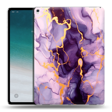 Силиконовый чехол на планшета IPad Pro 12.9 (2018) с принтом Мрамор Силиконовый чехол на планшета IPad Pro 12.9 (2018) с принтом Мрамор