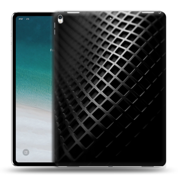 Силиконовый чехол на планшета IPad Pro 12.9 (2018) с принтом Текстура металла Силиконовый чехол на планшета IPad Pro 12.9 (2018) с принтом Текстура металла