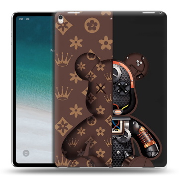 Силиконовый чехол на планшета IPad Pro 12.9 (2018) с принтом Луи робот Силиконовый чехол на планшета IPad Pro 12.9 (2018) с принтом Луи робот