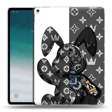 Силиконовый чехол на планшета IPad Pro 12.9 (2018) с принтом Луи робот Силиконовый чехол на планшета IPad Pro 12.9 (2018) с принтом Луи робот