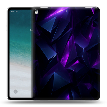 Силиконовый чехол на планшета IPad Pro 12.9 (2018) с принтом Абстракиция Силиконовый чехол на планшета IPad Pro 12.9 (2018) с принтом Абстракиция