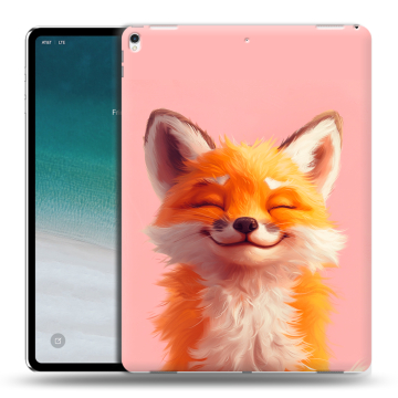 Силиконовый чехол на планшета IPad Pro 12.9 (2018) с принтом милая лиса Силиконовый чехол на планшета IPad Pro 12.9 (2018) с принтом милая лиса