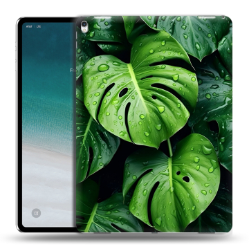 Силиконовый чехол на IPad Pro 12.9 (2018) с принтом Листья Силиконовый чехол на IPad Pro 12.9 (2018) с принтом Листья