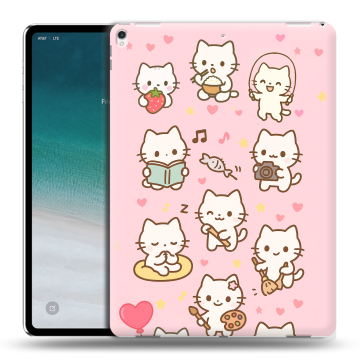 Силиконовый чехол на IPad Pro 12.9 (2018) с принтом Hello Kitty Хелоу Кити Силиконовый чехол на IPad Pro 12.9 (2018) с принтом Hello Kitty Хелоу Кити