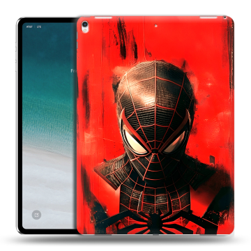 Силиконовый чехол на IPad Pro 12.9 (2018) с принтом человек паук spiderman Силиконовый чехол на IPad Pro 12.9 (2018) с принтом человек паук spiderman