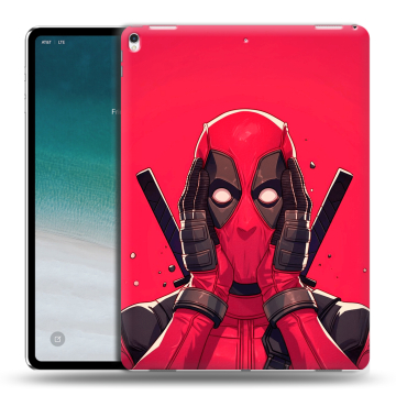 Силиконовый чехол на IPad Pro 12.9 (2018) с принтом Дедпул Deadpool Силиконовый чехол на IPad Pro 12.9 (2018) с принтом Дедпул Deadpool