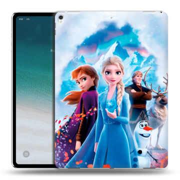 Силиконовый чехол на IPad Pro 12.9 (2018) с принтом Холодное сердце Frozen Силиконовый чехол на IPad Pro 12.9 (2018) с принтом Холодное сердце Frozen