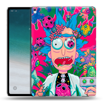 Силиконовый чехол на IPad Pro 12.9 (2018) с принтом Рик и Морти Rick Morty Силиконовый чехол на IPad Pro 12.9 (2018) с принтом Рик и Морти Rick Morty