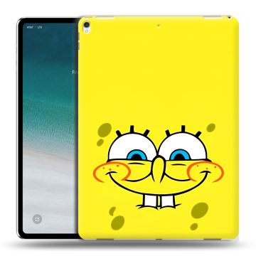 Силиконовый чехол на IPad Pro 12.9 (2018) с принтом спанчбоб спанч боб Силиконовый чехол на IPad Pro 12.9 (2018) с принтом спанчбоб спанч боб