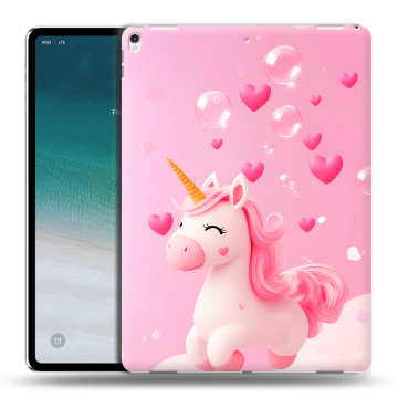Силиконовый чехол на IPad Pro 12.9 (2018) с принтом Единорог Силиконовый чехол на IPad Pro 12.9 (2018) с принтом Единорог