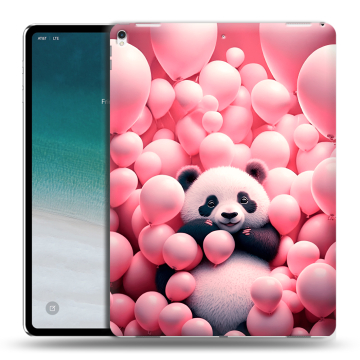 Силиконовый чехол на IPad Pro 12.9 (2018) с принтом Панда Силиконовый чехол на IPad Pro 12.9 (2018) с принтом Панда