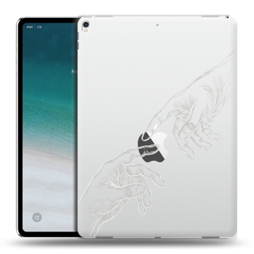 Силиконовый чехол на IPad Pro 12.9 (2018) с принтом Сотворение мира
