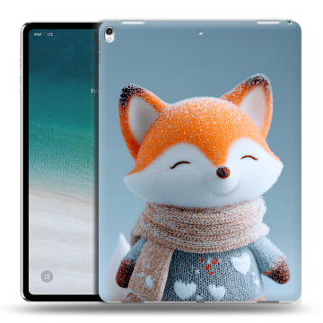 Силиконовый чехол на IPad Pro 12.9 (2018) с принтом Лиса