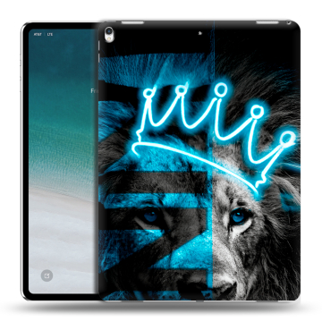 Силиконовый чехол на IPad Pro 12.9 (2018) с принтом Король лев