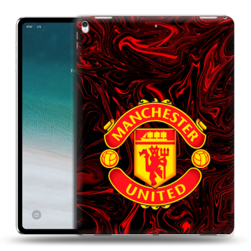 Силиконовый чехол на IPad Pro 12.9 (2018) с принтом Manchester United