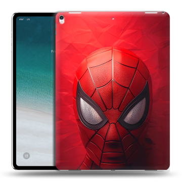 Силиконовый чехол на IPad Pro 12.9 (2018) с принтом Spiderman Человек паук Силиконовый чехол на IPad Pro 12.9 (2018) с принтом Spiderman Человек паук