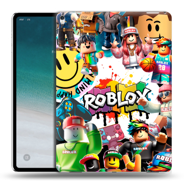 Силиконовый чехол на IPad Pro 12.9 (2018) с принтом Roblox Роблокс Силиконовый чехол на IPad Pro 12.9 (2018) с принтом Roblox Роблокс