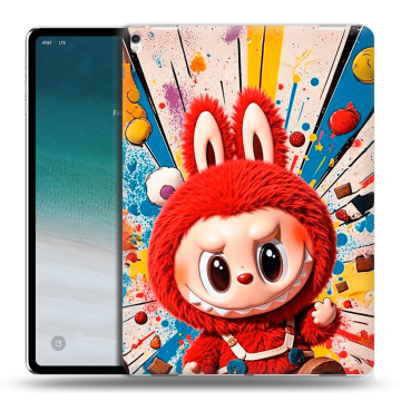 Силиконовый чехол на IPad Pro 12.9 (2018) с принтом Labubu Лабубу Силиконовый чехол на IPad Pro 12.9 (2018) с принтом Labubu Лабубу