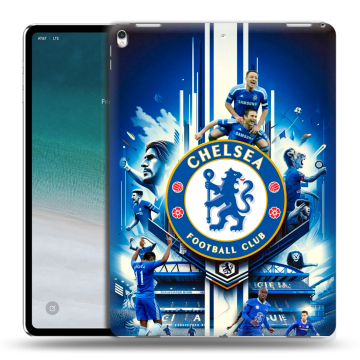 Силиконовый чехол на IPad Pro 12.9 (2018) с принтом Chelsea Челси