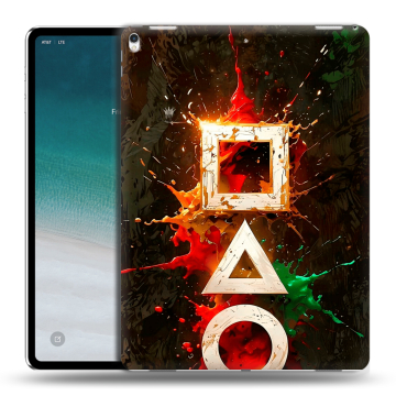 Силиконовый чехол на IPad Pro 12.9 (2018) с принтом Squid Game Игра кальмара Силиконовый чехол на IPad Pro 12.9 (2018) с принтом Squid Game Игра кальмара