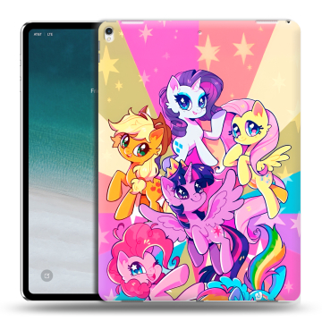 Силиконовый чехол на IPad Pro 12.9 (2018) с принтом My little pony Дружба чудо Силиконовый чехол на IPad Pro 12.9 (2018) с принтом My little pony Дружба чудо