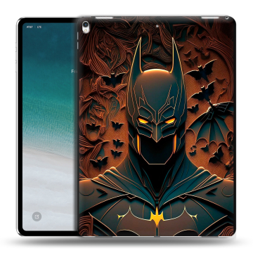 Силиконовый чехол на IPad Pro 12.9 (2018) с принтом Batman Бэтмен