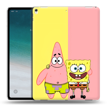 Силиконовый чехол на IPad Pro 12.9 (2018) с принтом Спанч боб Спанчбоб Силиконовый чехол на IPad Pro 12.9 (2018) с принтом Спанч боб Спанчбоб