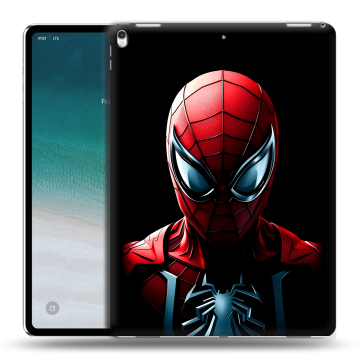 Силиконовый чехол на IPad Pro 12.9 (2018) с принтом Spiderman Человек паук Силиконовый чехол на IPad Pro 12.9 (2018) с принтом Spiderman Человек паук