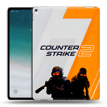 Силиконовый чехол на IPad Pro 12.9 (2018) с принтом Counter Strike Силиконовый чехол на IPad Pro 12.9 (2018) с принтом Counter Strike