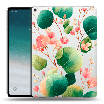 Силиконовый чехол на IPad Pro 12.9 (2018) с принтом женский