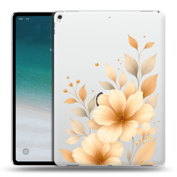 Силиконовый чехол на IPad Pro 12.9 (2018) с принтом для девушки
