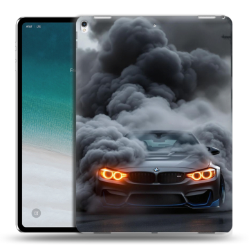 Силиконовый чехол на IPad Pro 12.9 (2018) с принтом BMW БМВ Силиконовый чехол на IPad Pro 12.9 (2018) с принтом BMW БМВ