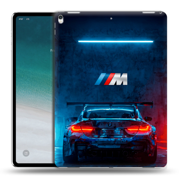 Силиконовый чехол на IPad Pro 12.9 (2018) с принтом BMW БМВ Силиконовый чехол на IPad Pro 12.9 (2018) с принтом BMW БМВ