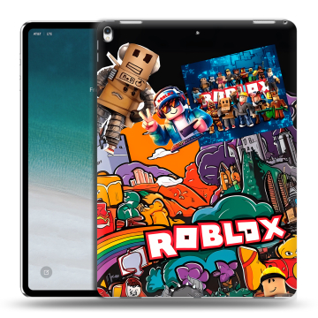 Силиконовый чехол на IPad Pro 12.9 (2018) с принтом Roblox Роблокс Силиконовый чехол на IPad Pro 12.9 (2018) с принтом Roblox Роблокс