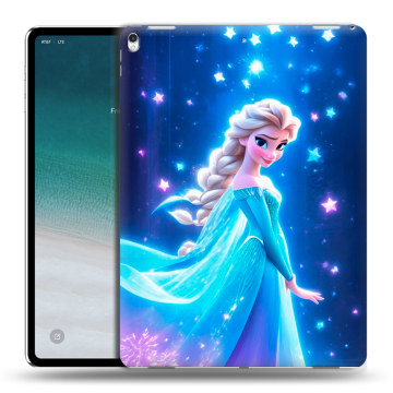 Силиконовый чехол на IPad Pro 12.9 (2018) с принтом Холодное сердце Frozen Силиконовый чехол на IPad Pro 12.9 (2018) с принтом Холодное сердце Frozen
