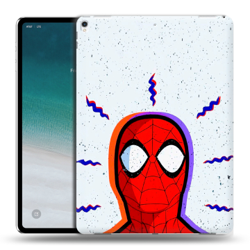 Силиконовый чехол на IPad Pro 12.9 (2018) с принтом Spiderman Человек паук