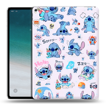 Силиконовый чехол на IPad Pro 12.9 (2018) с принтом Лило и Стич Силиконовый чехол на IPad Pro 12.9 (2018) с принтом Лило и Стич