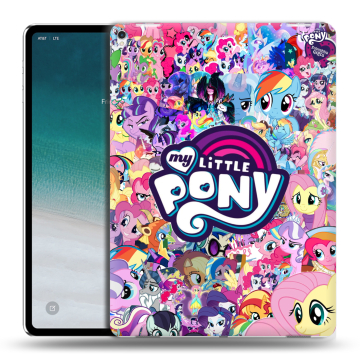Силиконовый чехол на IPad Pro 12.9 (2018) с принтом My little pony Дружба чудо Силиконовый чехол на IPad Pro 12.9 (2018) с принтом My little pony Дружба чудо