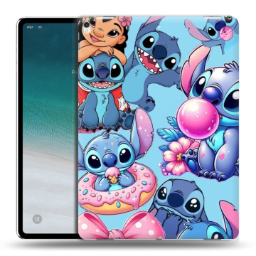 Силиконовый чехол на IPad Pro 12.9 (2018) с принтом Лило и Стич Силиконовый чехол на IPad Pro 12.9 (2018) с принтом Лило и Стич