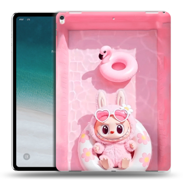 Силиконовый чехол на IPad Pro 12.9 (2018) с принтом Labubu Лабубу Силиконовый чехол на IPad Pro 12.9 (2018) с принтом Labubu Лабубу
