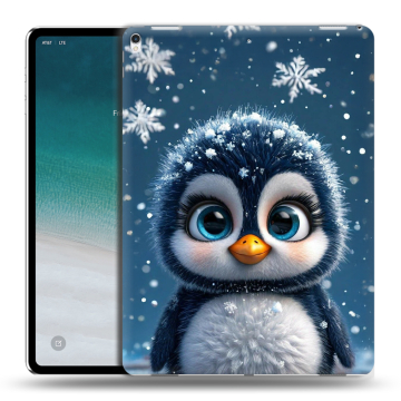 Силиконовый чехол на IPad Pro 12.9 (2018) с принтом Новый год