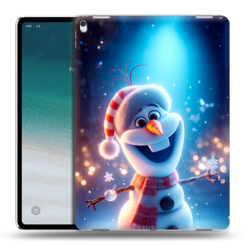 Силиконовый чехол на IPad Pro 12.9 (2018) с принтом Новый год