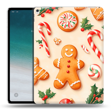 Силиконовый чехол на IPad Pro 12.9 (2018) с принтом Новый год