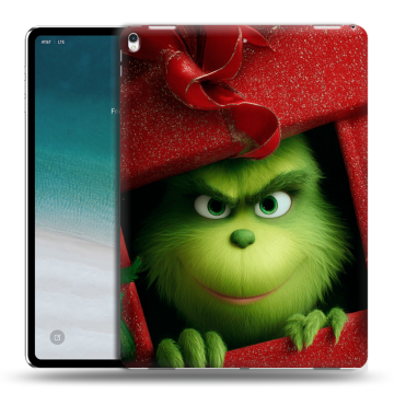 Силиконовый чехол на IPad Pro 12.9 (2018) с принтом Новый год