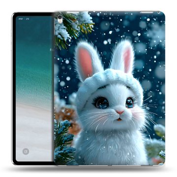 Силиконовый чехол на IPad Pro 12.9 (2018) с принтом Новый год