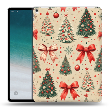 Силиконовый чехол на IPad Pro 12.9 (2018) с принтом Новый год