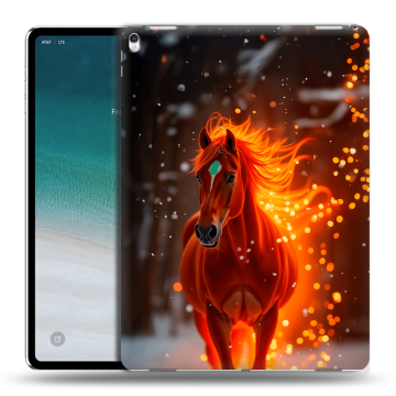 Силиконовый чехол на IPad Pro 12.9 (2018) с принтом Новый год Силиконовый чехол на IPad Pro 12.9 (2018) с принтом Новый год