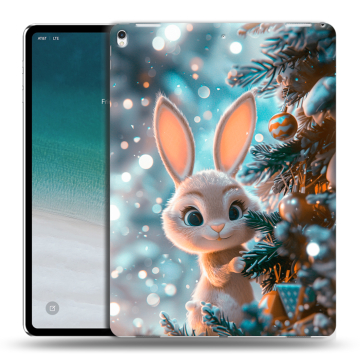 Силиконовый чехол на IPad Pro 12.9 (2018) с принтом Новый год Силиконовый чехол на IPad Pro 12.9 (2018) с принтом Новый год